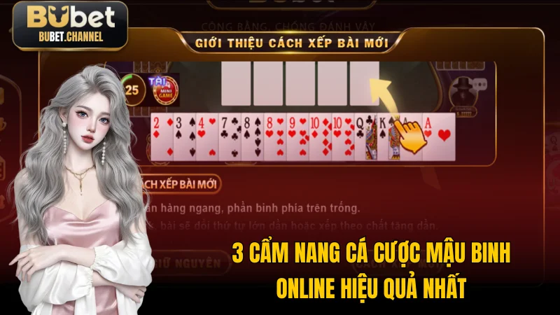 3 cẩm nang cá cược Mậu Binh online hiệu quả nhất