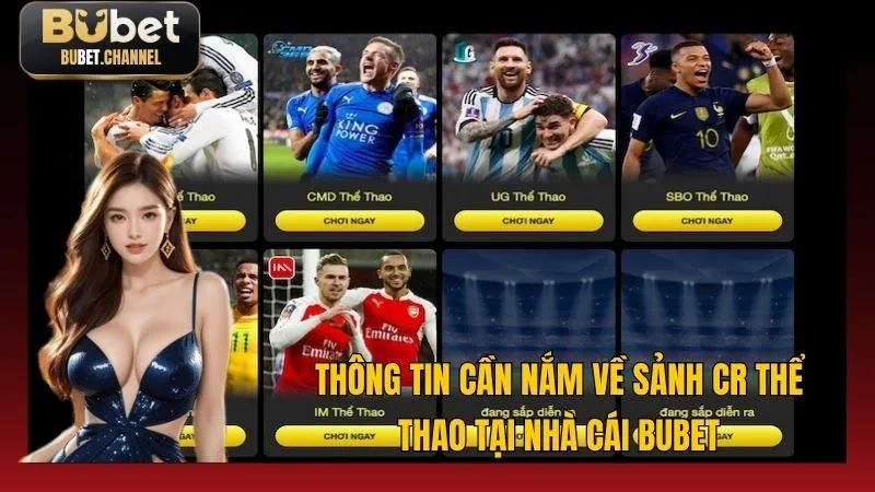 CR thể thao sân chơi không nên bỏ lỡ năm 2025 