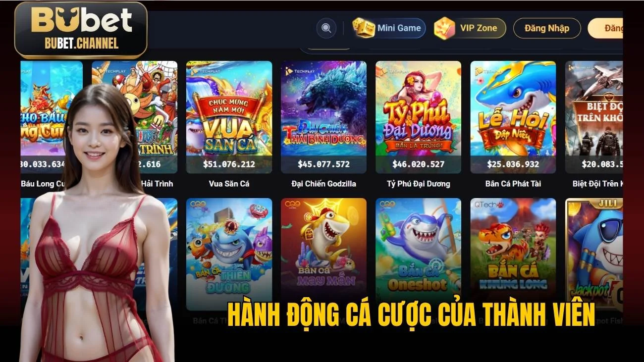Hành động cá cược của thành viên