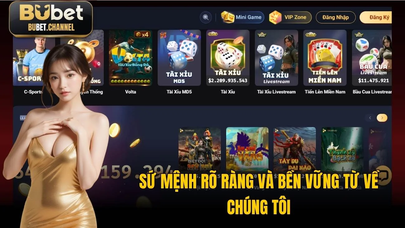 Sứ mệnh rõ ràng và bền vững từ về chúng tôi
